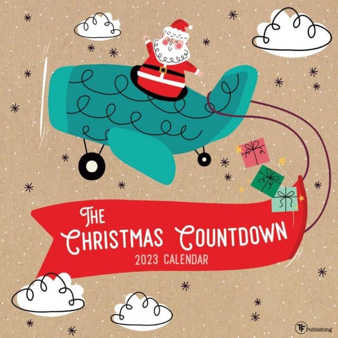 Christmas Countdown 2023 Wall Calendar - Calendars.com