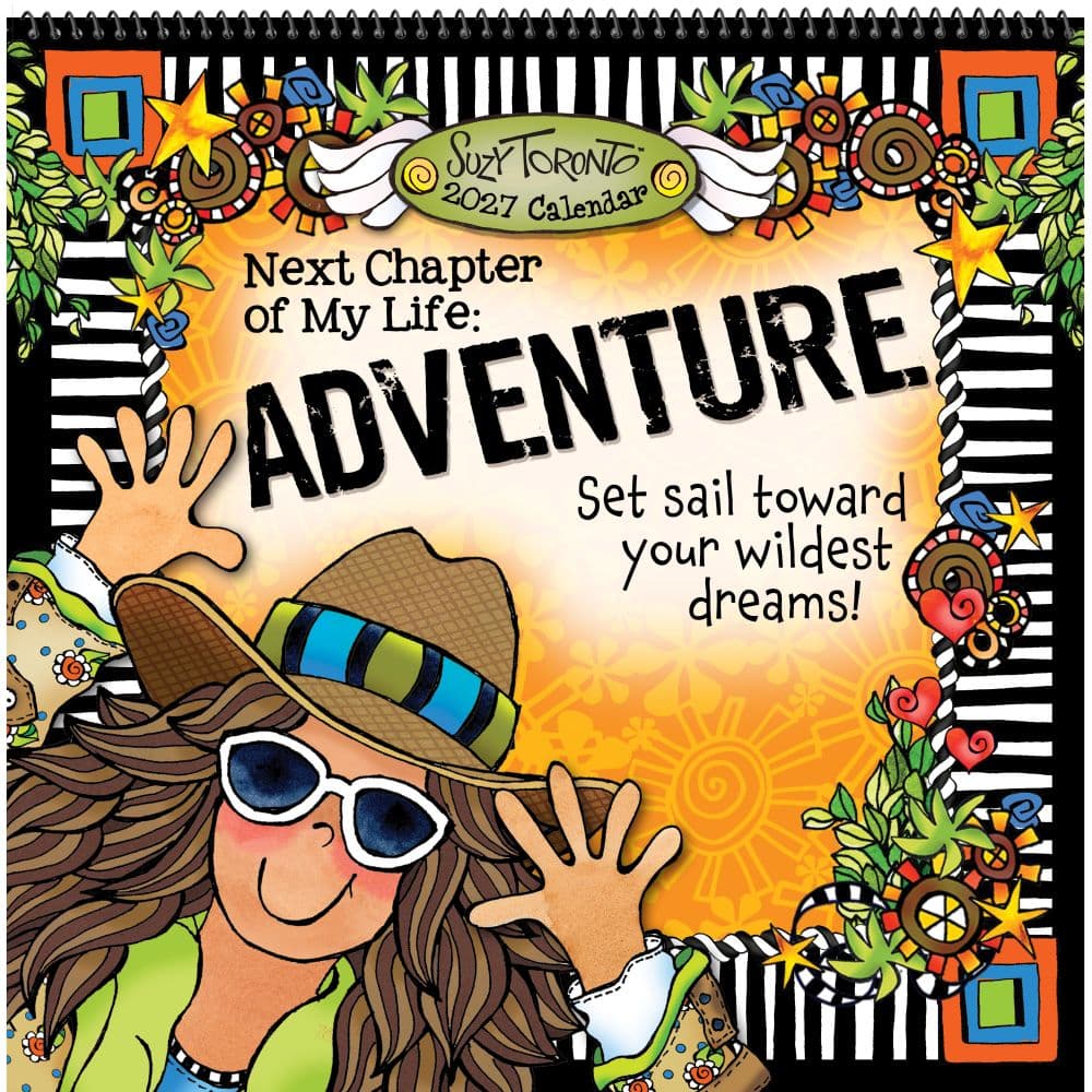 Adventure 2027 Wall Calendar by Suzy Toronto