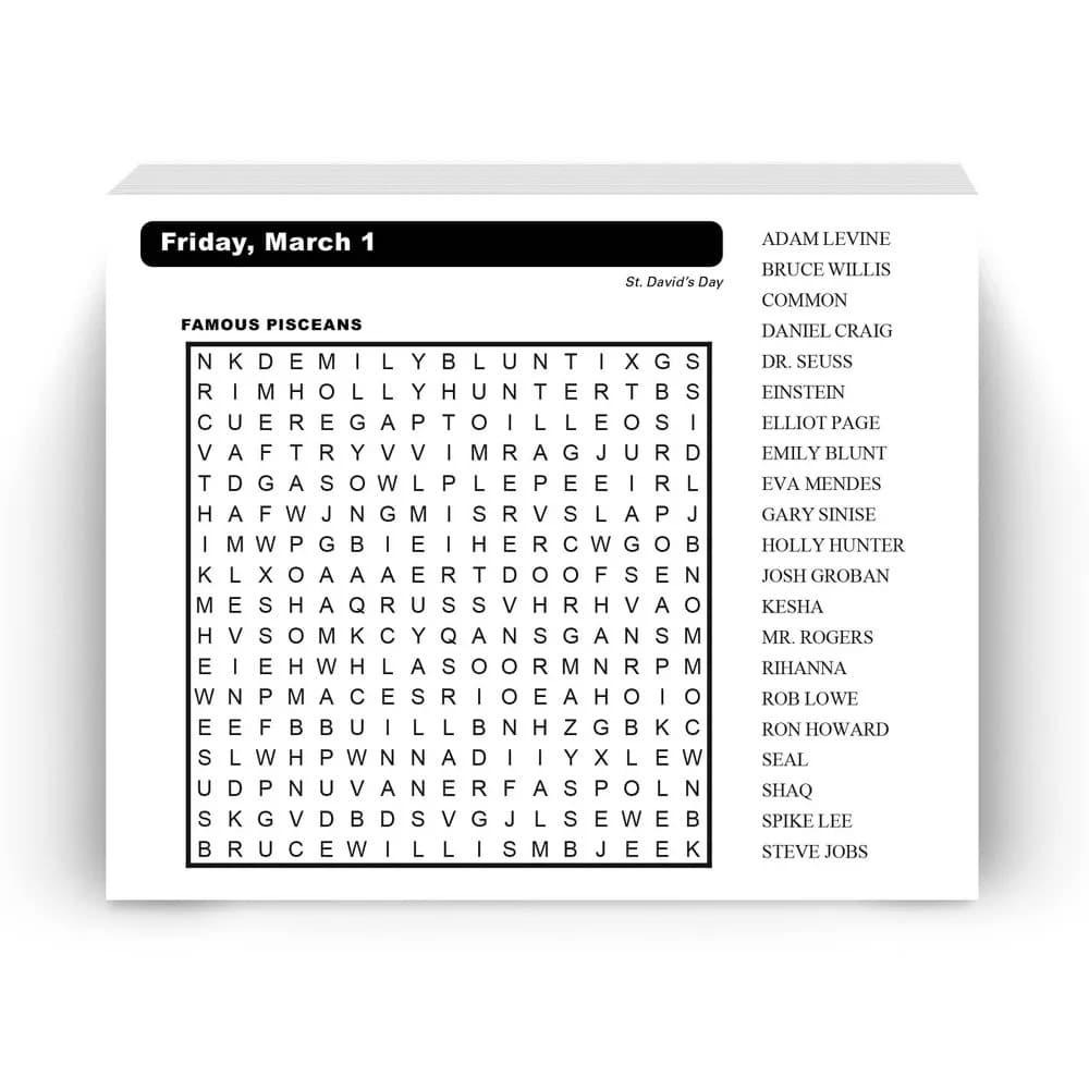 Word Search 2024 Desk Calendar Third Alternate Image width=&quot;1000&quot; height=&quot;1000&quot;