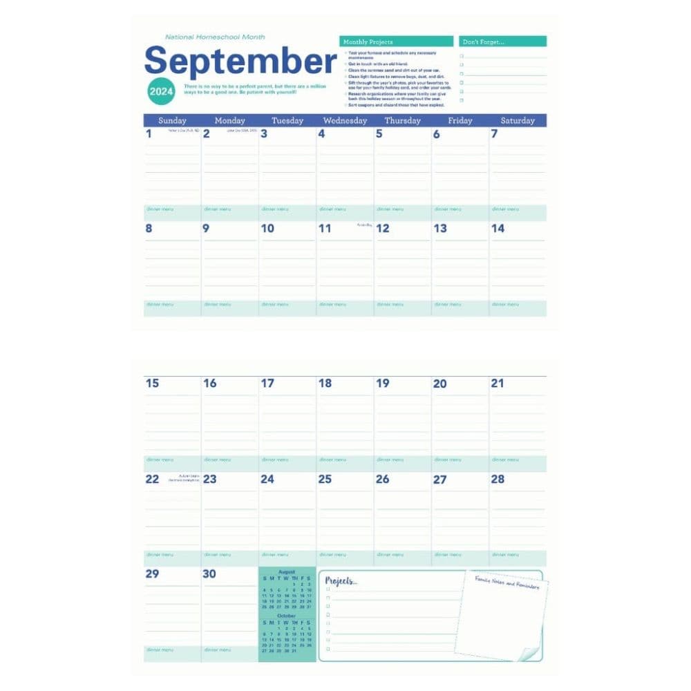 Amy Knapps Grid Family Organizer 2025 Wall Calendar Second Alternate Image width=&quot;1000&quot; height=&quot;1000&quot;