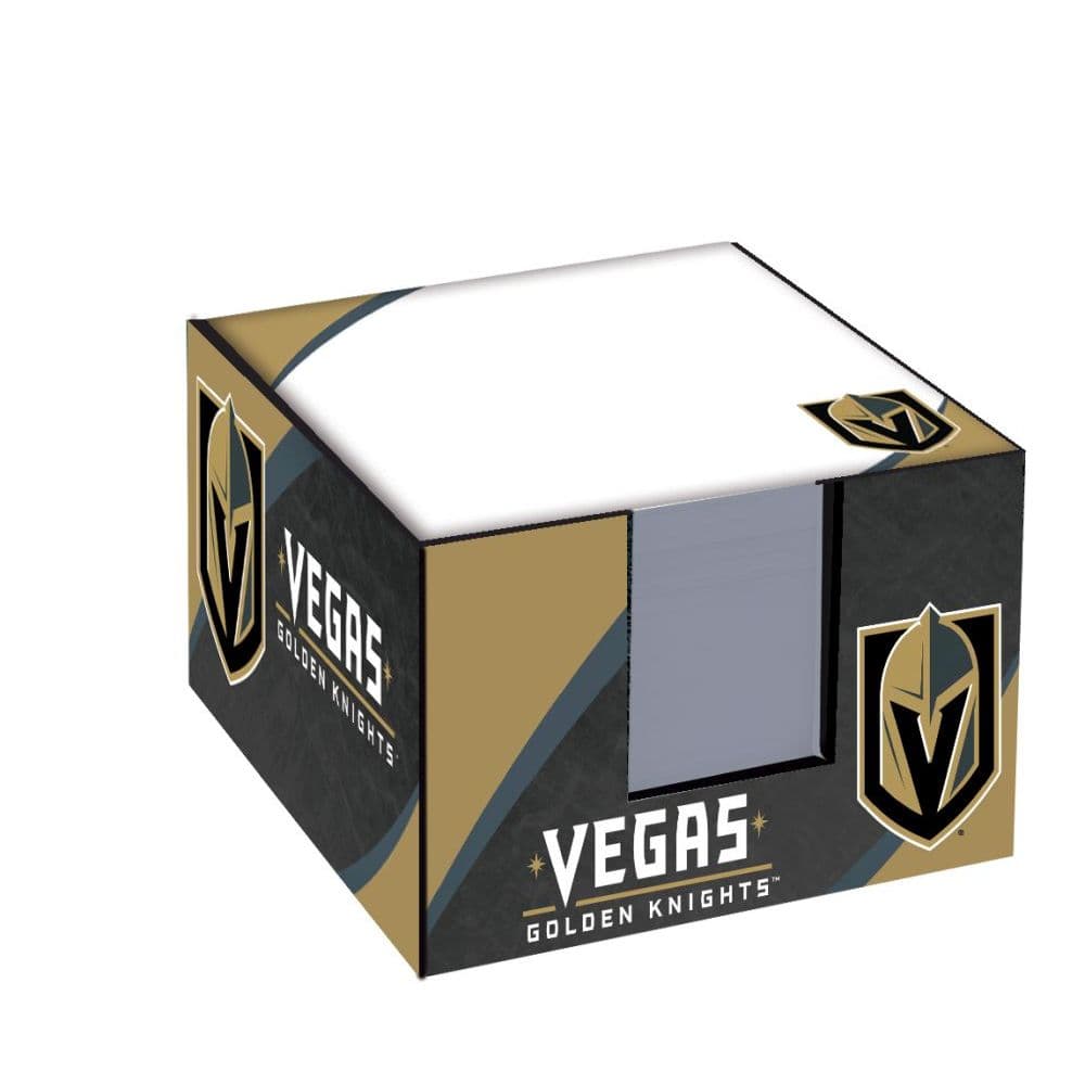 NHL Vegas Golden Knights Note Cube W/ Holder