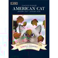 image American Cat 2027 Monthly Planner by Lowell Herrero Main Product Image