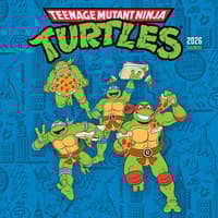 image TMNT Classic 2026 Mini Wall Calendar Main Product Image