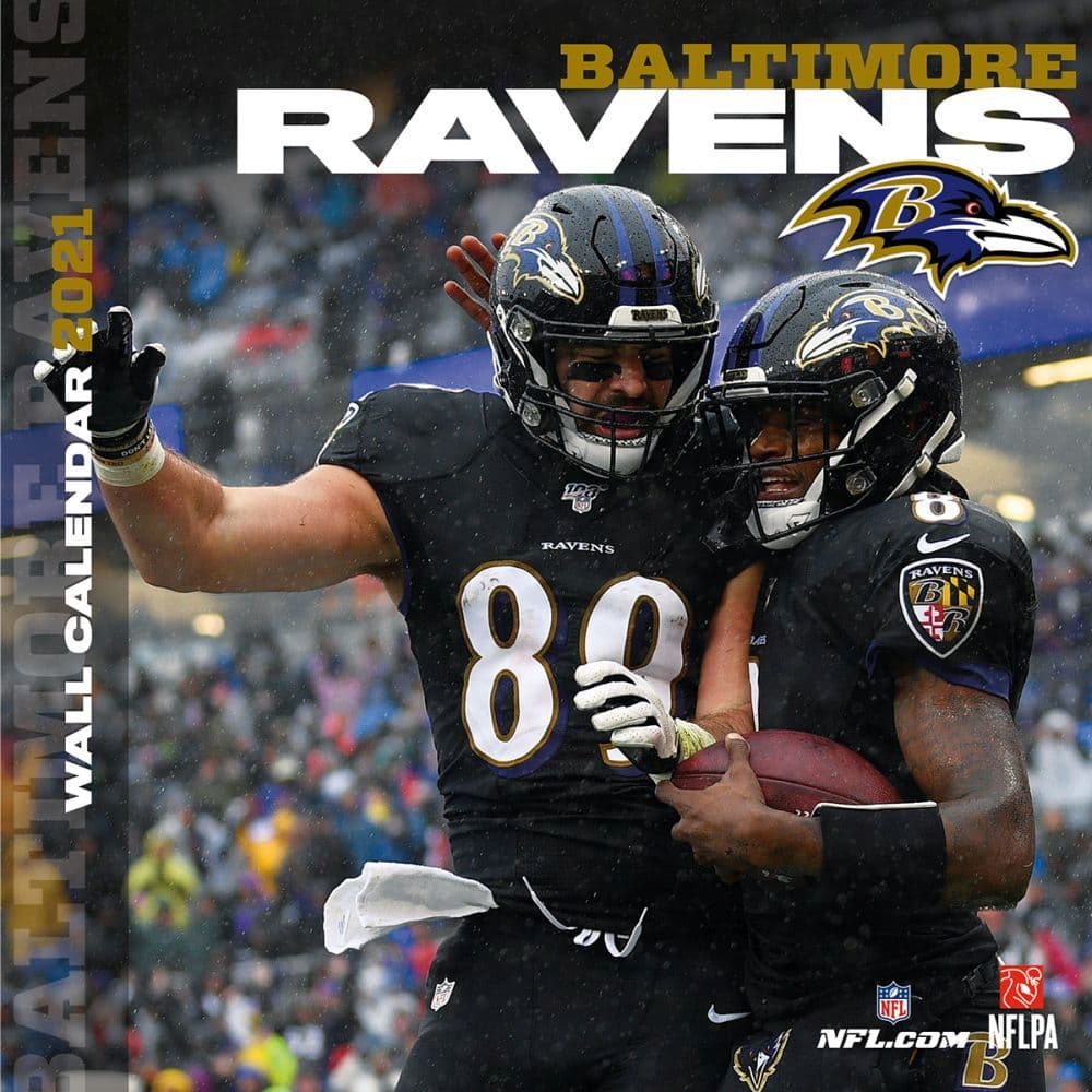 Baltimore Ravens Wall Calendar