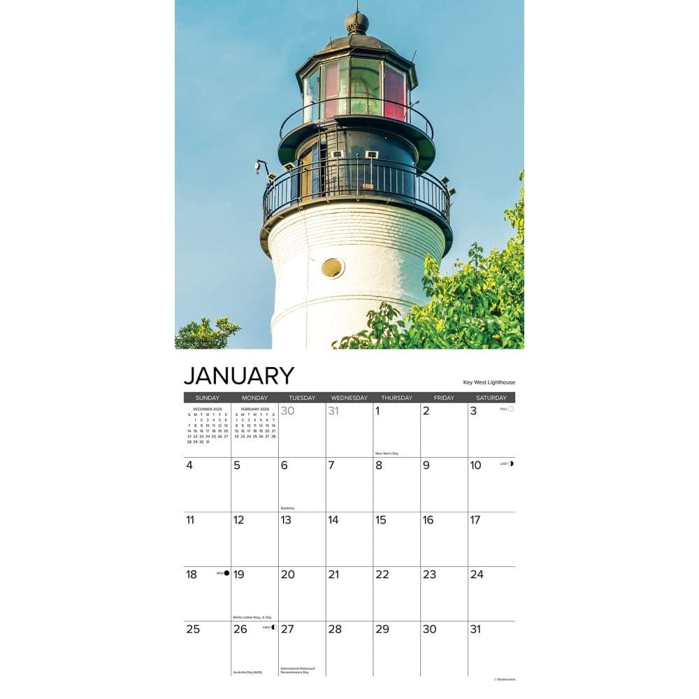 Key West 2026 Wall Calendar Second Alternate Image