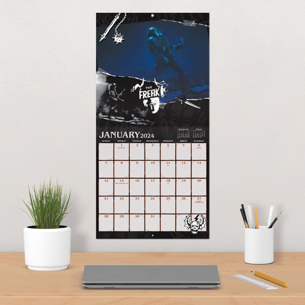 Stranger Things Exclusive with Print 2024 Wall Calendar Fourth Alternate Image width=&quot;1000&quot; height=&quot;1000&quot;