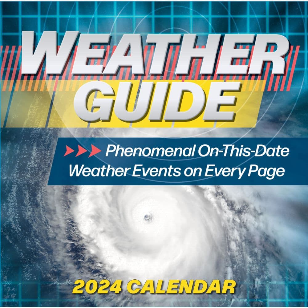Weather Guide 2024 Desk Calendar Main Image width=&quot;1000&quot; height=&quot;1000&quot;