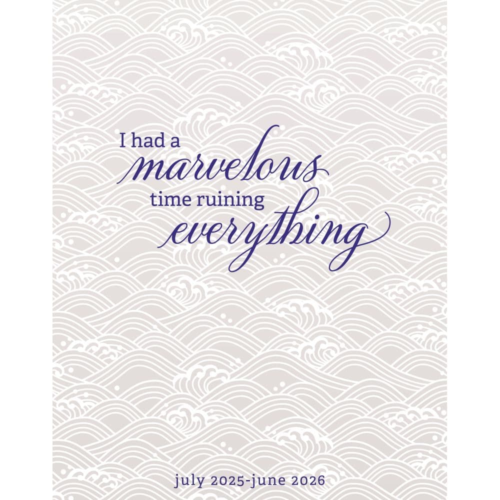 Marvelous Time Academic 2026 Monthly Planner Main Image