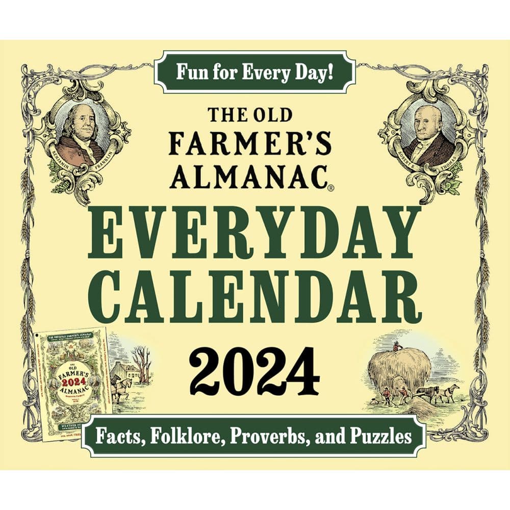 Old Farmers Almanac 2025 Desk Calendar