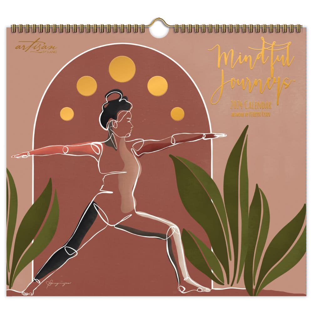 Mindful Journeys 2024 Wall Calendar Main Image