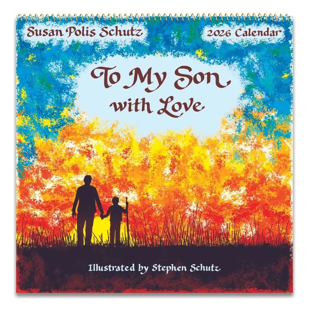 image To My Son With Love 2026 Wall Calendar by Susan Polis Schutz Main Product Image