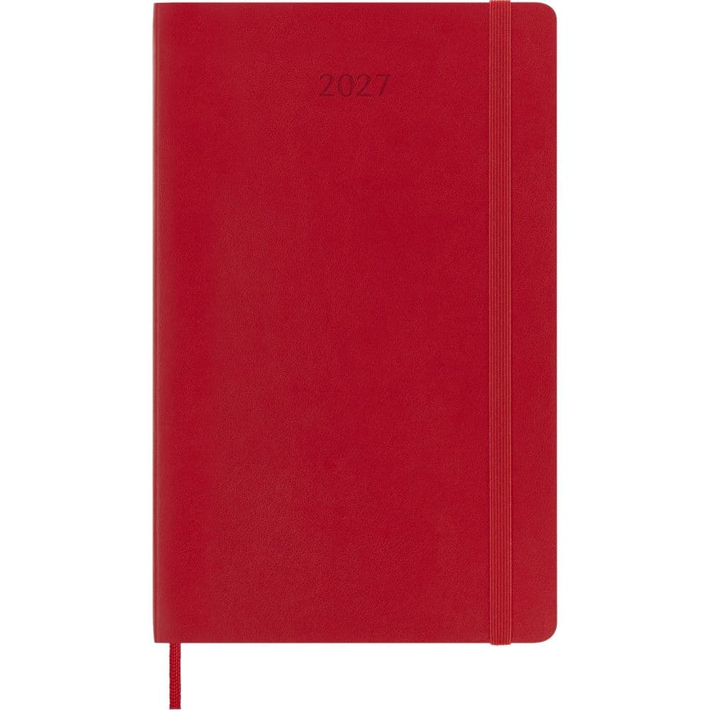 Moleskine Scarlet Red Large Soft Cover 2027 Weekly Planner Second Alternate Image