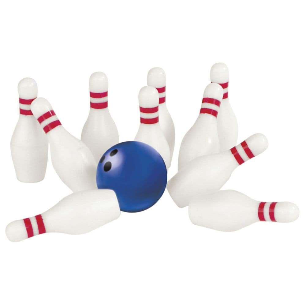 Toysmith Mini Bowling Set Novelty Game First Alternate Image