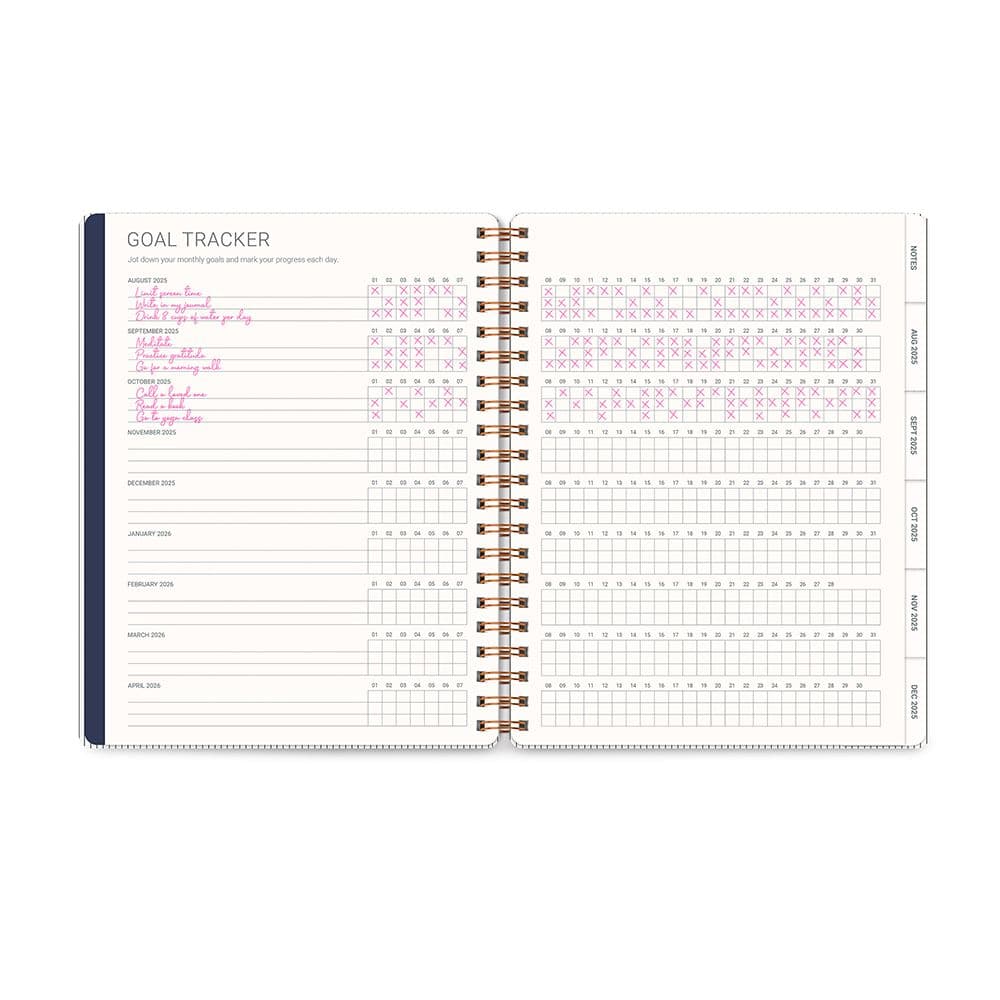Oxford Blue Baxter 2026 Planner Fourth Alternate Image