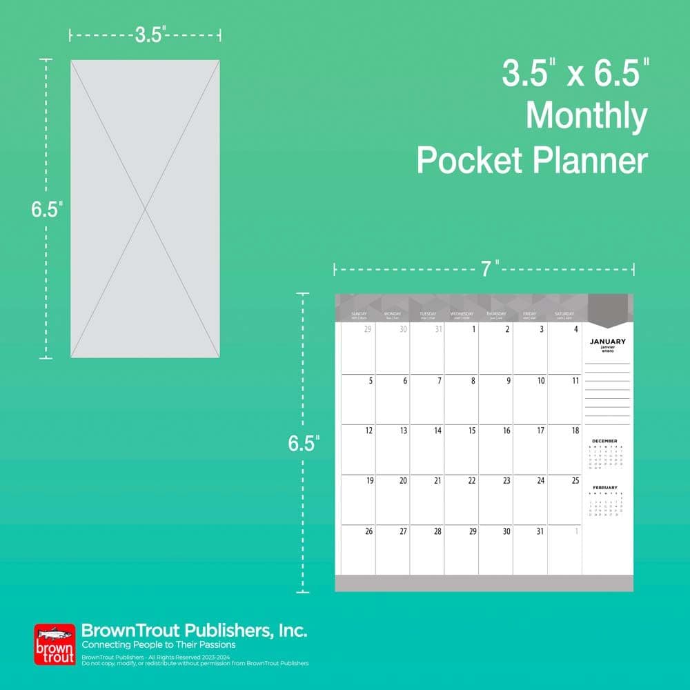Floral Fireworks Explosion 2024 Pocket Planner Fifth Alternate Image width=&quot;1000&quot; height=&quot;1000&quot;