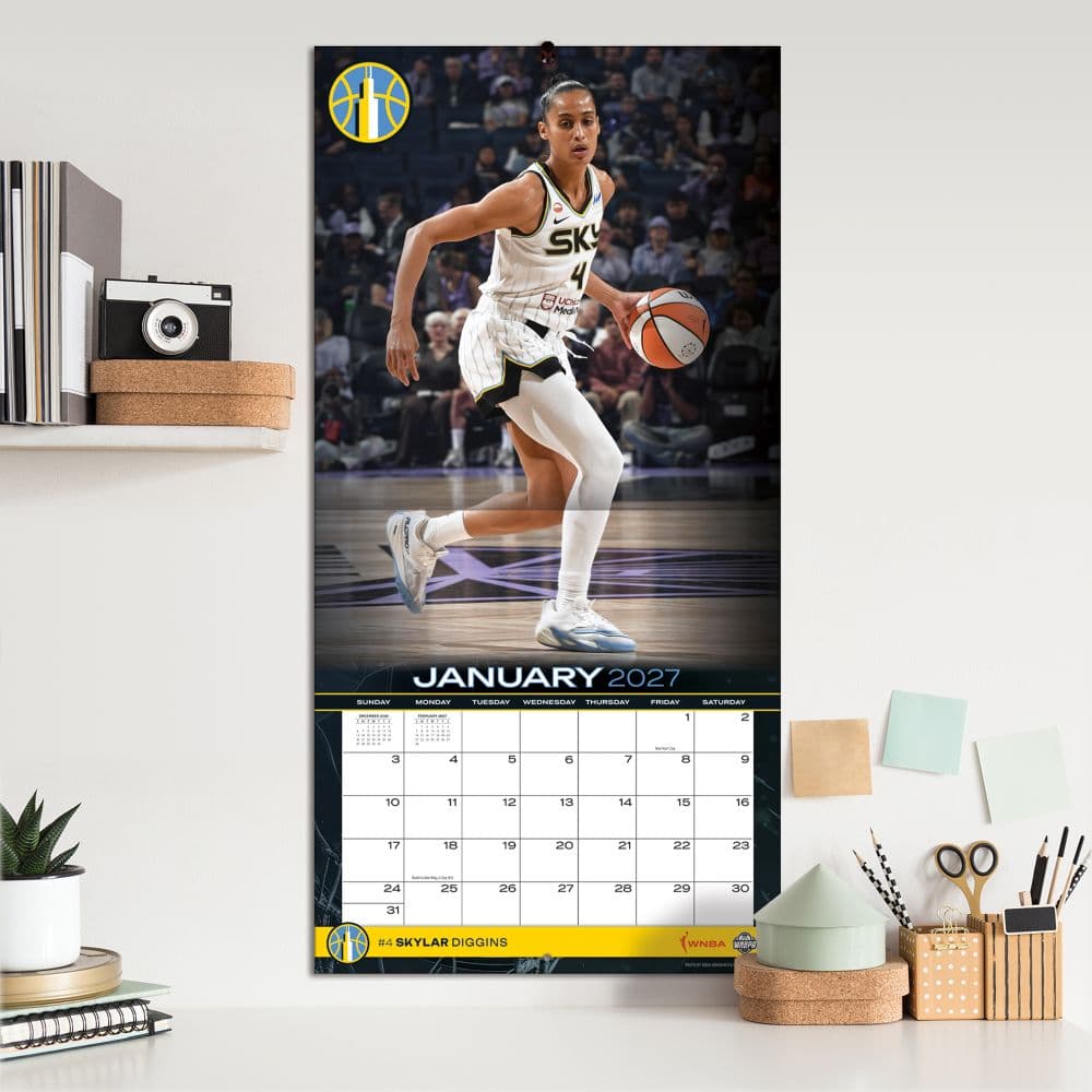 WNBA Chicago Sky 2027 Wall Calendar Fifth Alternate Image
