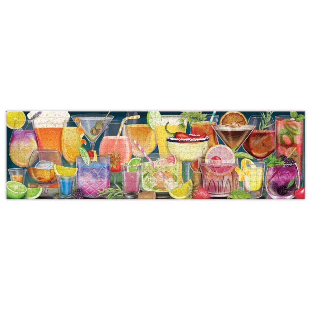 Happy Hour 750 Piece Puzzle (Panoramic) First Alternate Image
