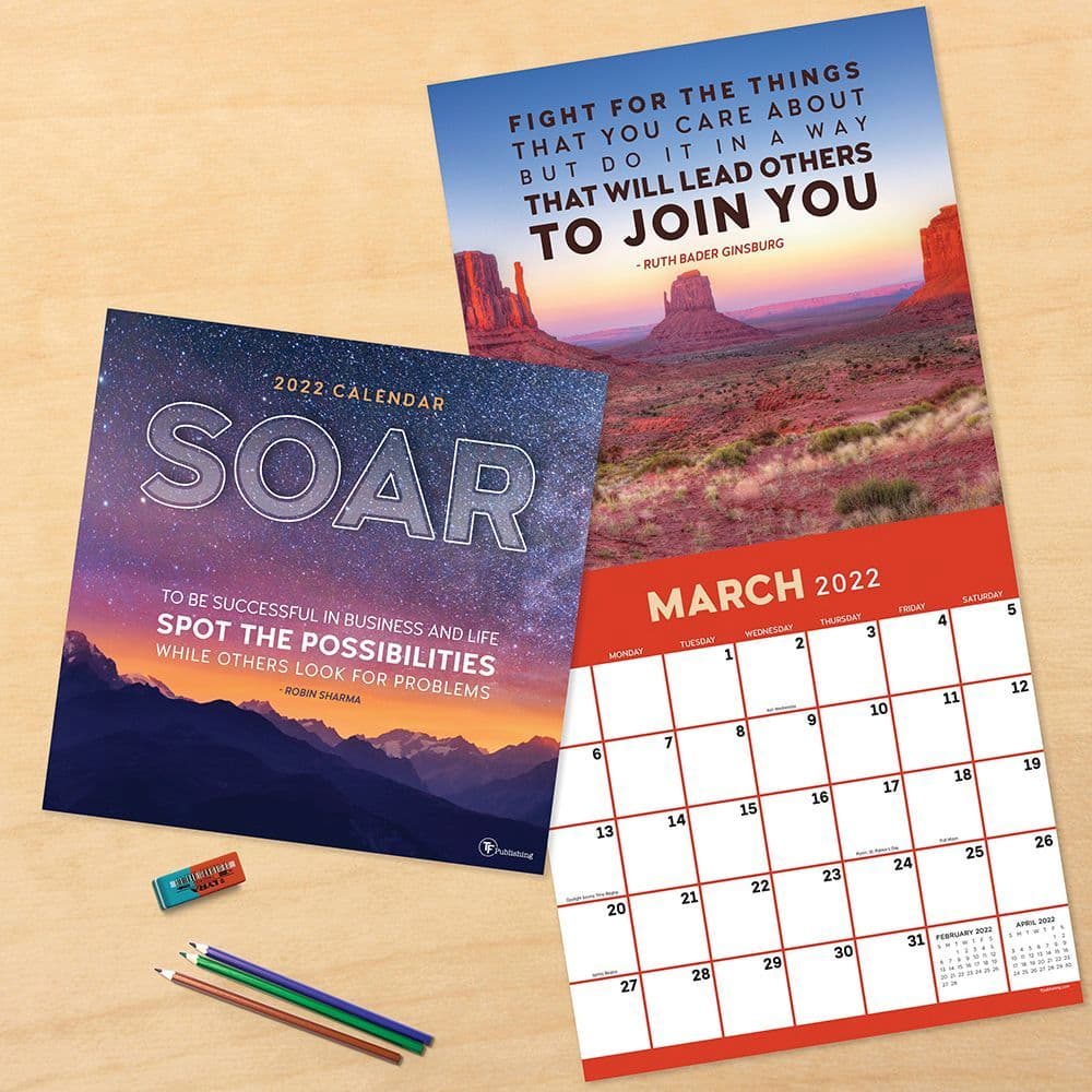 Soar 2022 Wall Calendar