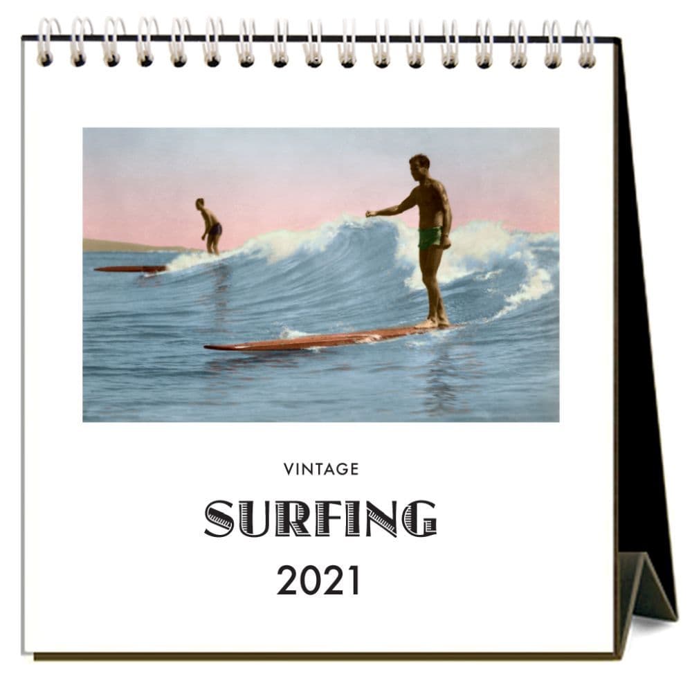 2021 Surfing Easel Calendar