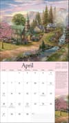 image Kinkade Collectors Edition 2025 Wall Calendar April