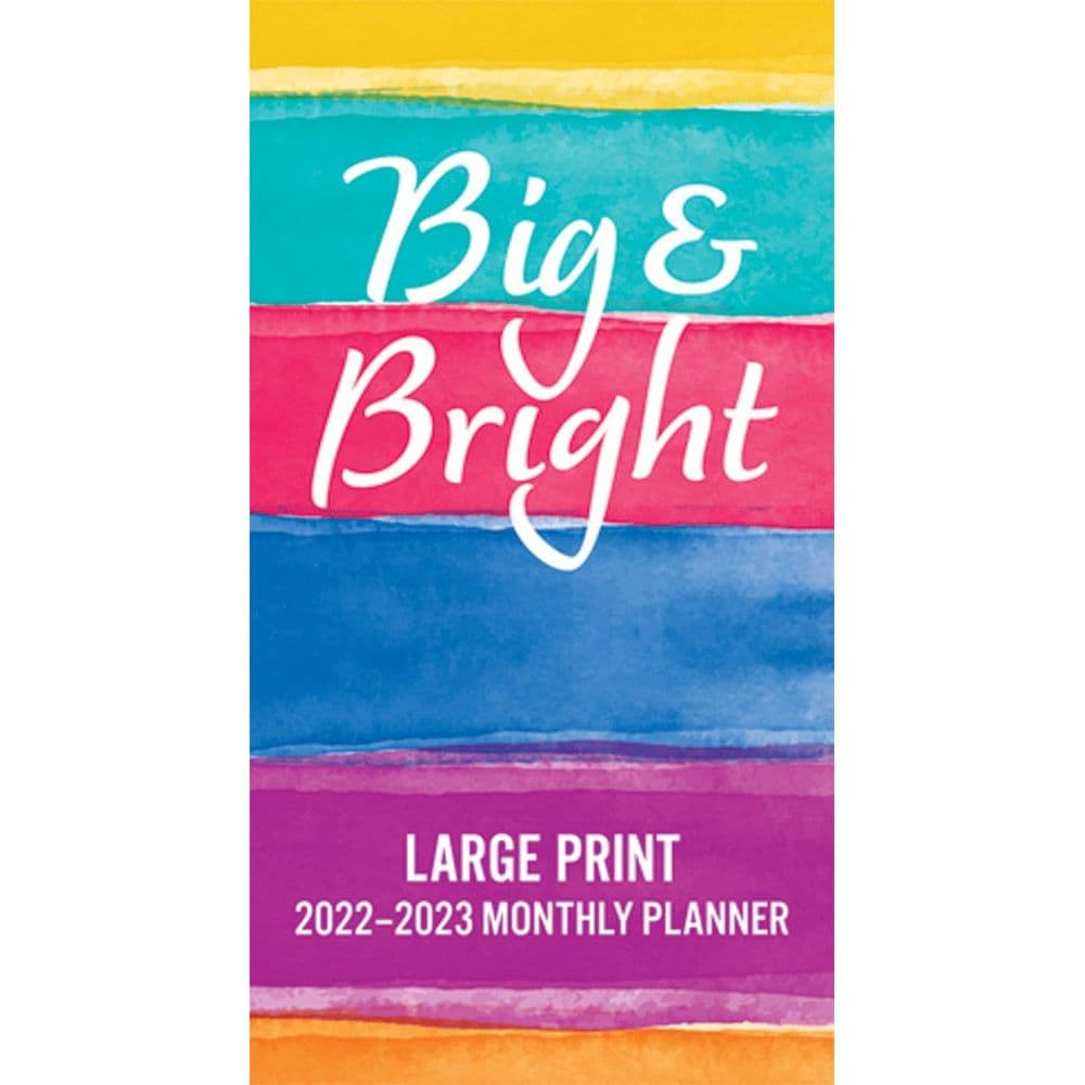 Big and Bright Large Print 2022 Pocket Planner - Calendars.com