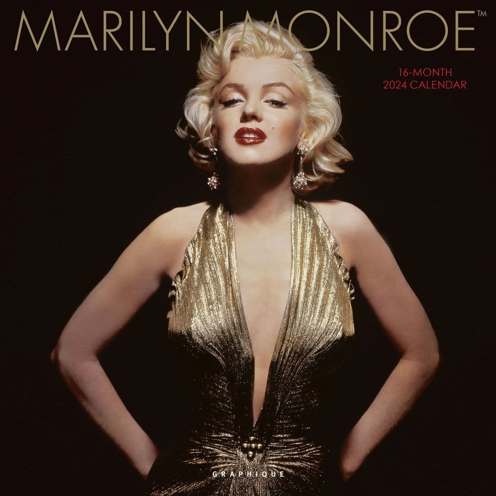 Marilyn Monroe 2024 Wall Calendar