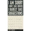 image Words to Live By 2026 Wall Calendar Third Alternate Image