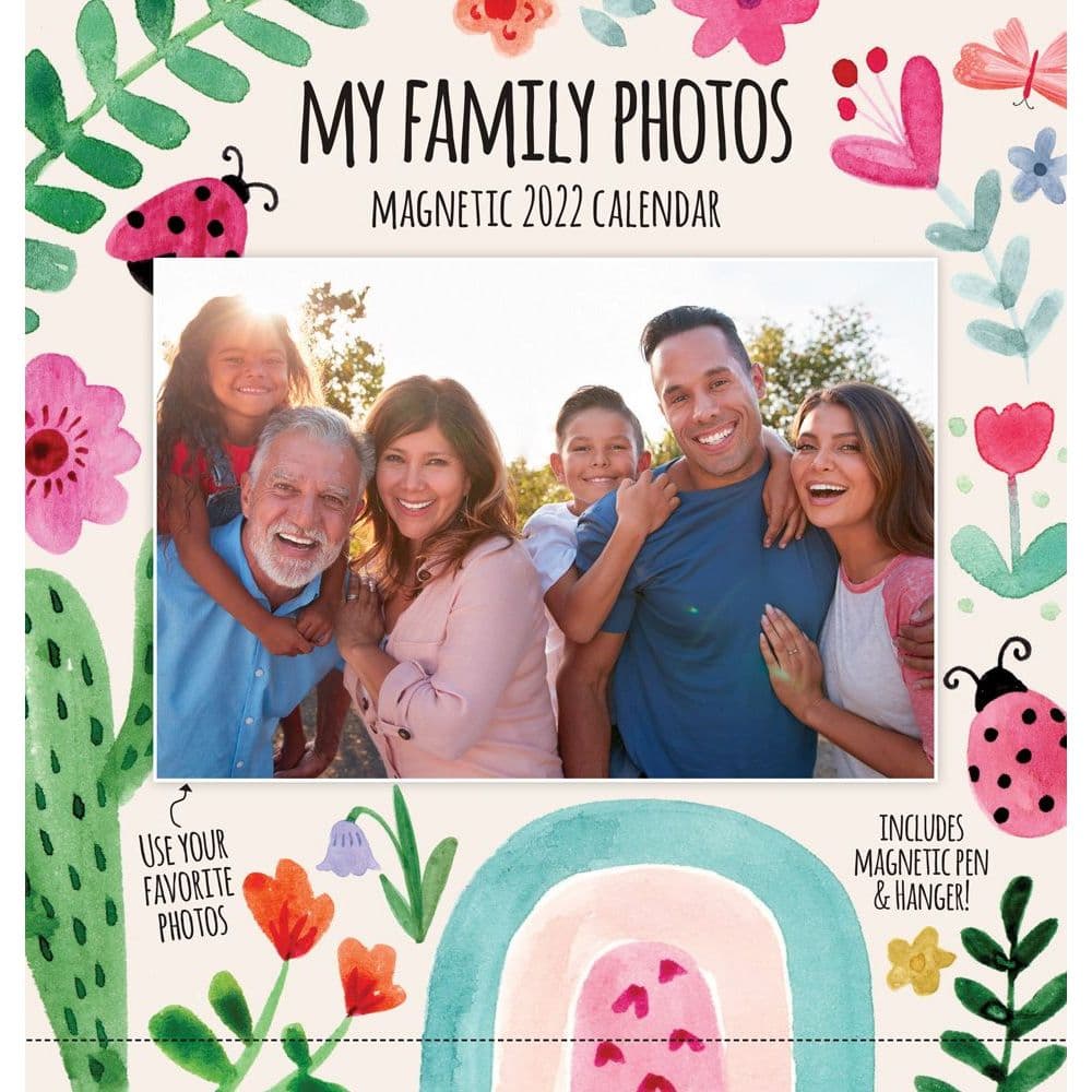 My Family Photos 2022 Magnetic Calendar