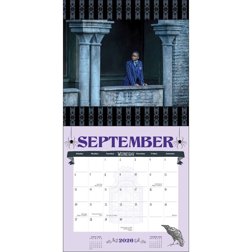 Wednesday 2026 Wall Calendar Fourth Alternate Image