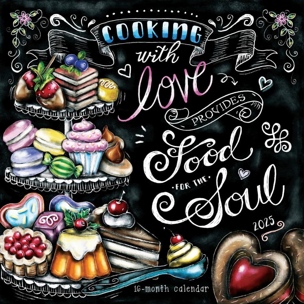 Cooking With Love 2025 Wall Calendar Main Product Image width=&quot;1000&quot; height=&quot;1000&quot;