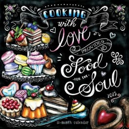 Cooking with Love 2025 Wall Calendar