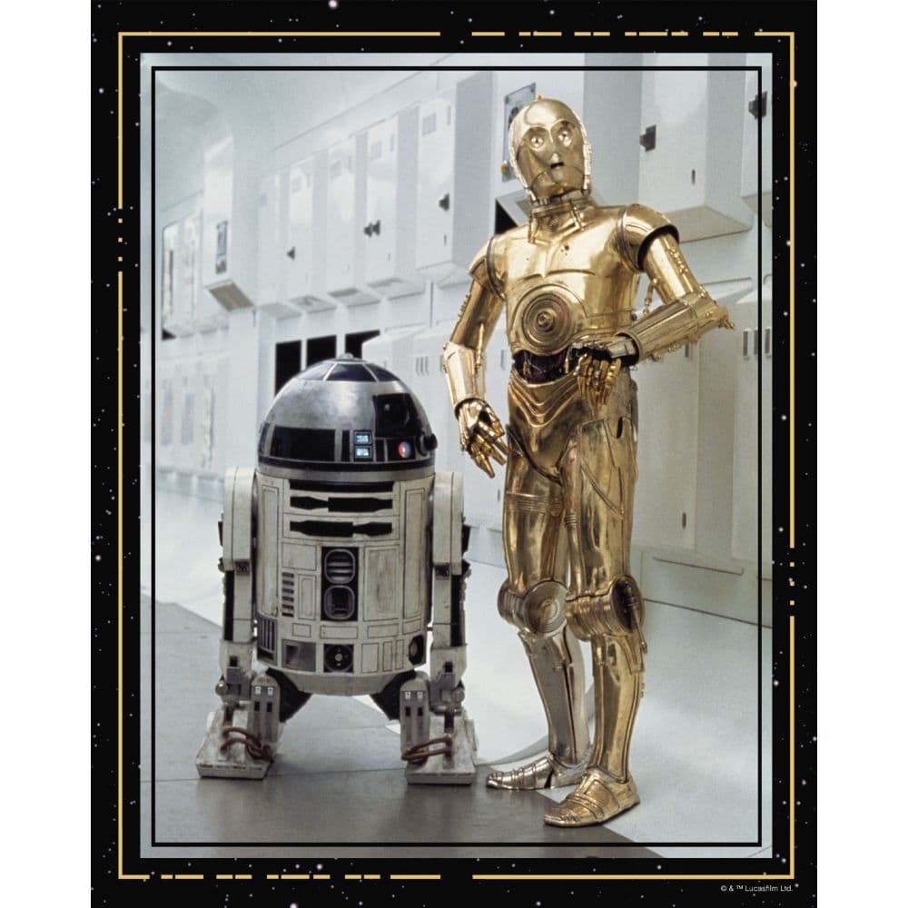 Star Wars Exclusive with Bonus Print 2027 Wall Calendar Fifth Alternate Image