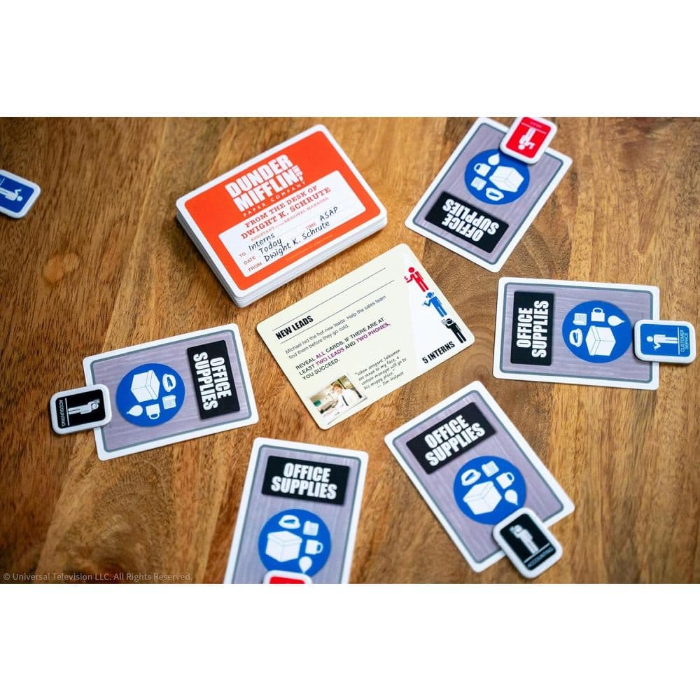 The Office Paper Paranoia Board Game Fifth Alternate Image