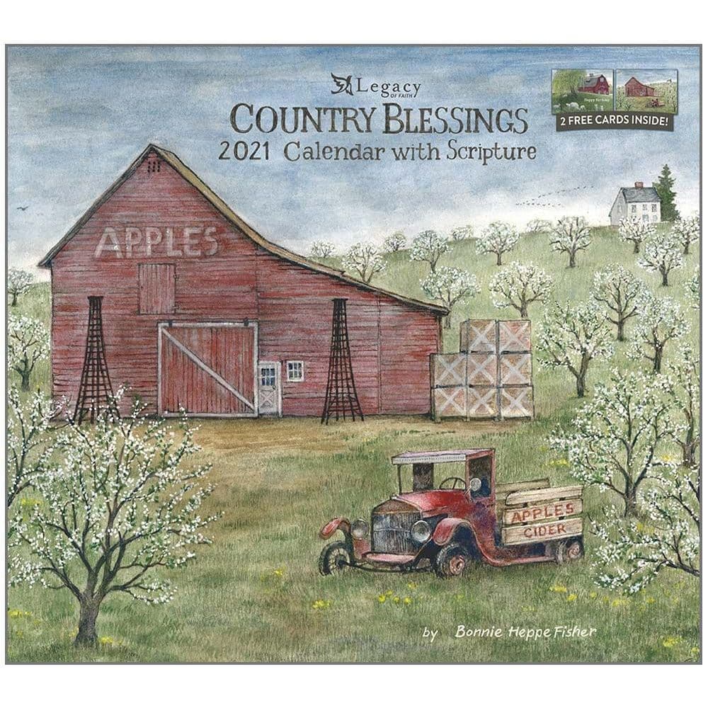 Country Blessings Fisher Wall Calendar Calendars Com