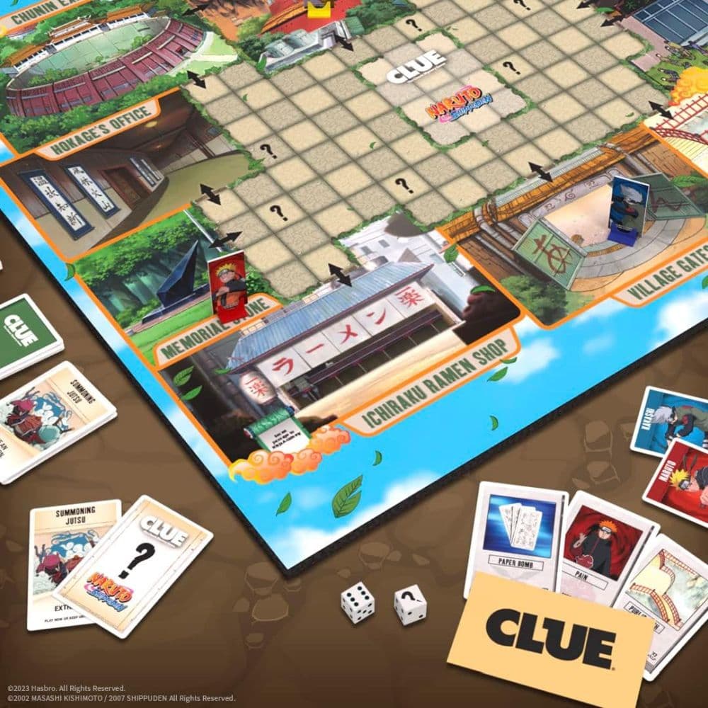 Clue Naruto Shippuden Classic Mystery Board Game Alt3