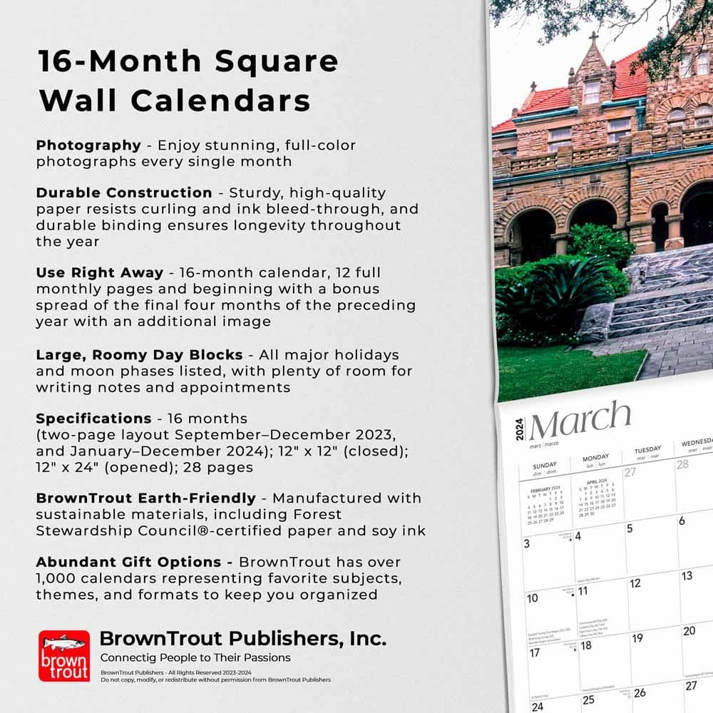 New Orleans 2025 Wall Calendar