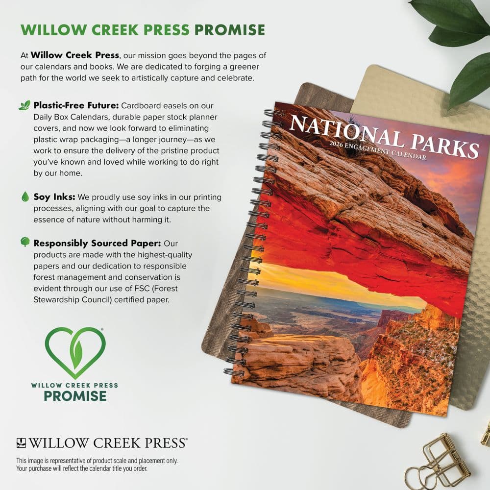National Parks 2026 Engagement Planner Fifth Alternate Image