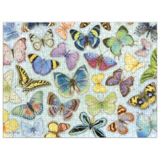 Puzzle 500 Piece Brilliant Butterflies - Bobangles main image 1
