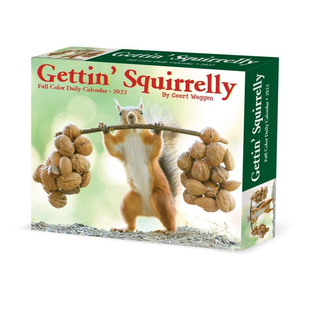 Getting Squirrelly 2022 Desk Calendar