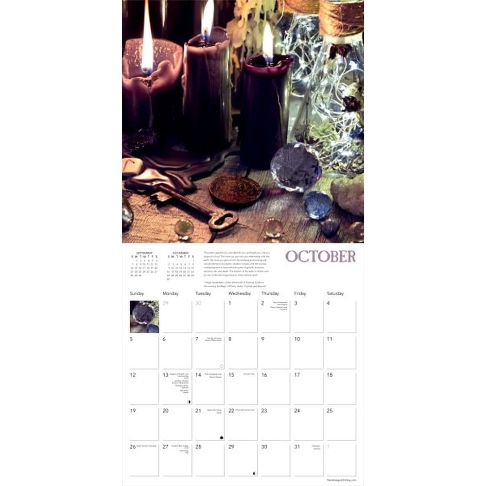 Wicca 2025 Wall Calendar Third Alternate Image