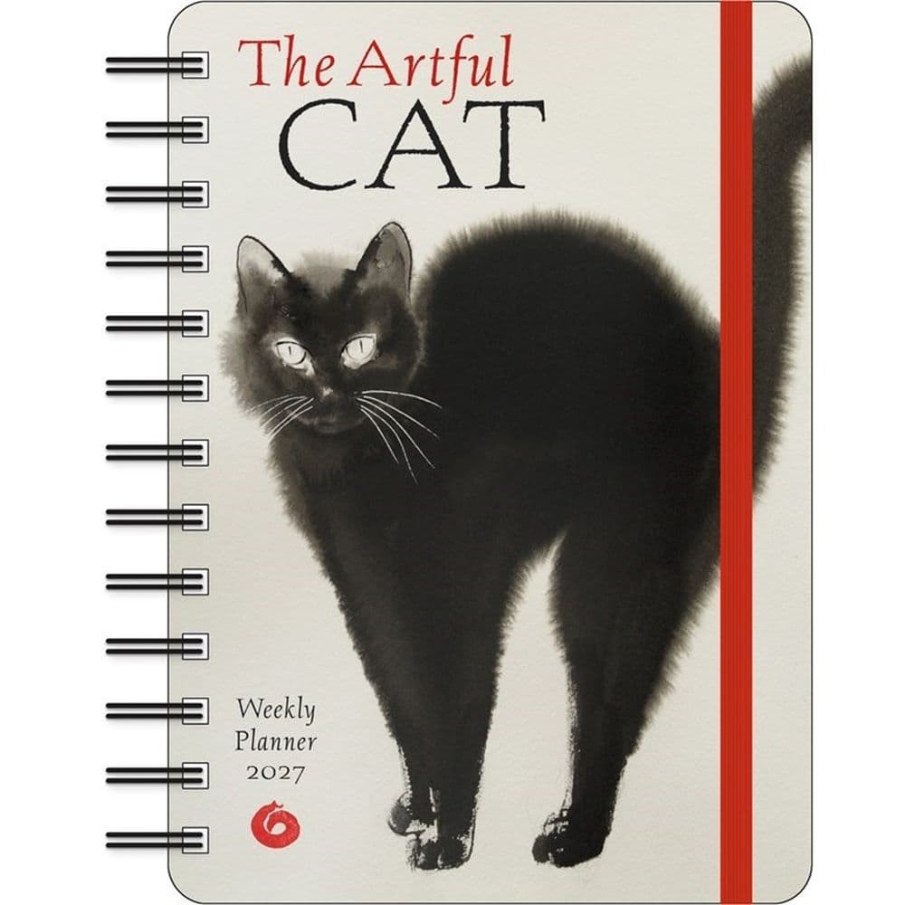 Artful Cat 2027 Weekly Planner Main Product Image