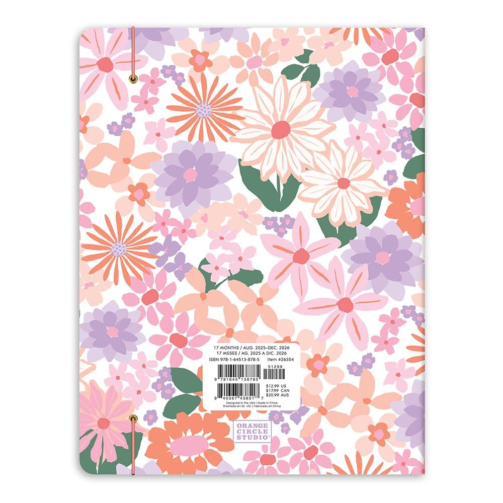 Secret Garden Monthly 2026 Planner First Alternate Image