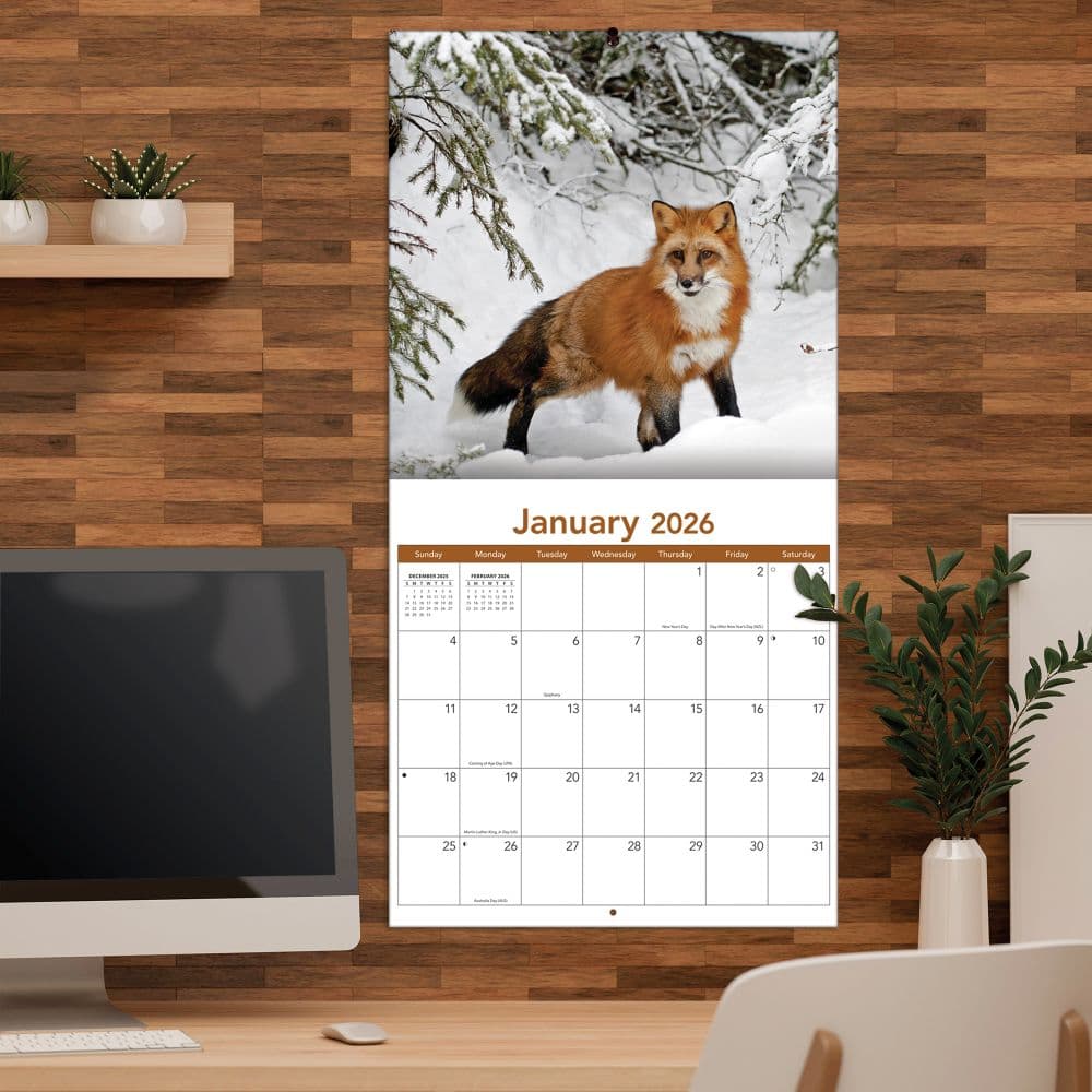 Wildlife 2026 Wall Calendar_ALT4