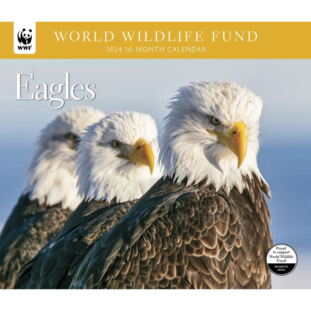 Eagles WWF 2024 Wall Calendar