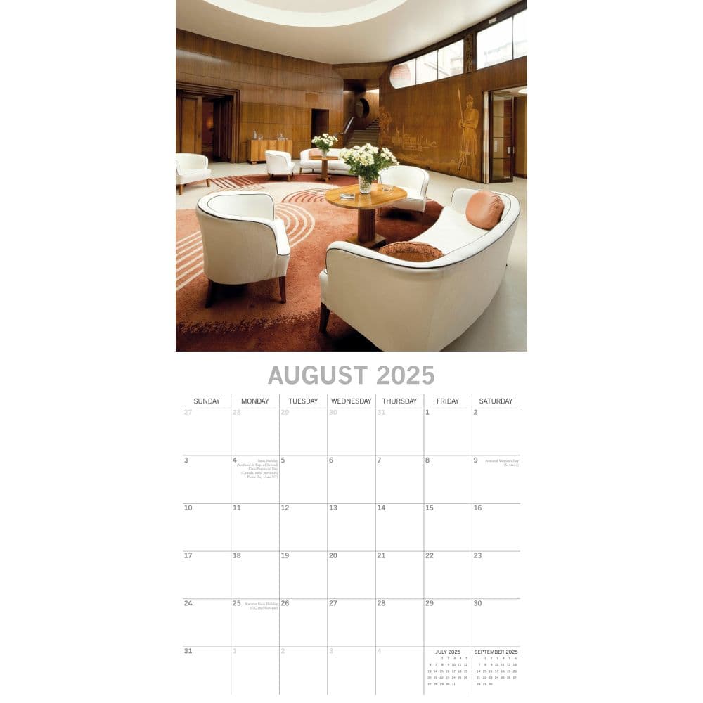Art Deco 2025 Wall Calendar Calendar Third  Alternate Image width=&quot;1000&quot; height=&quot;1000&quot;
