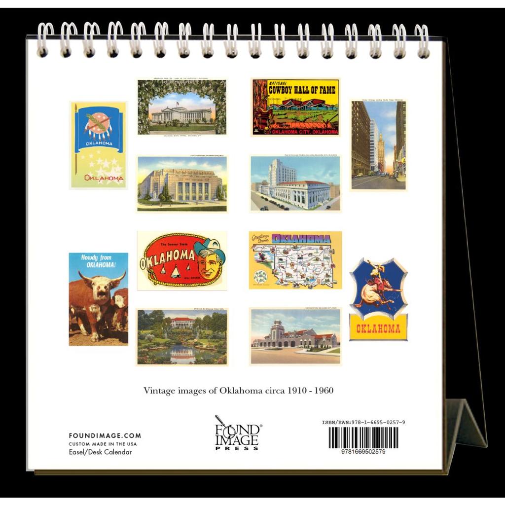 Oklahoma 2024 Easel Desk Calendar First Alternate Image width=&quot;1000&quot; height=&quot;1000&quot;