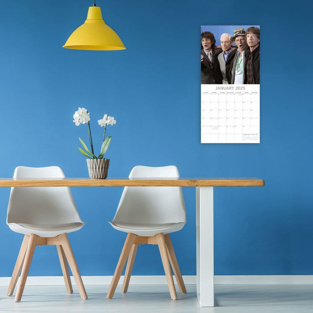 Rolling Stones 2025 Wall Calendar