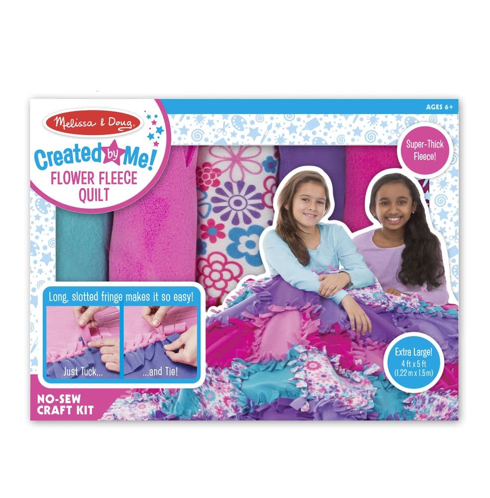 Flower Fleece Quilt Main Image