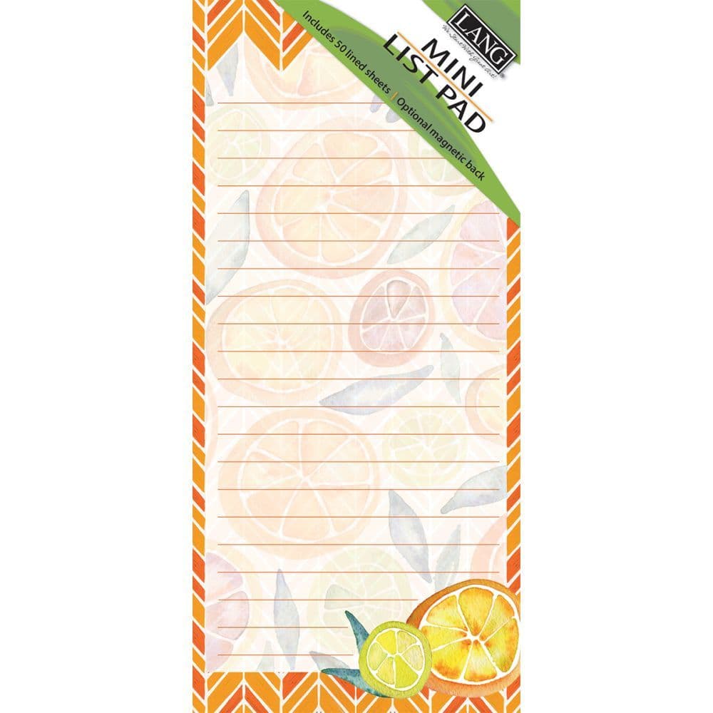 Main Squeeze Mini List Pad by Cat Coquillette