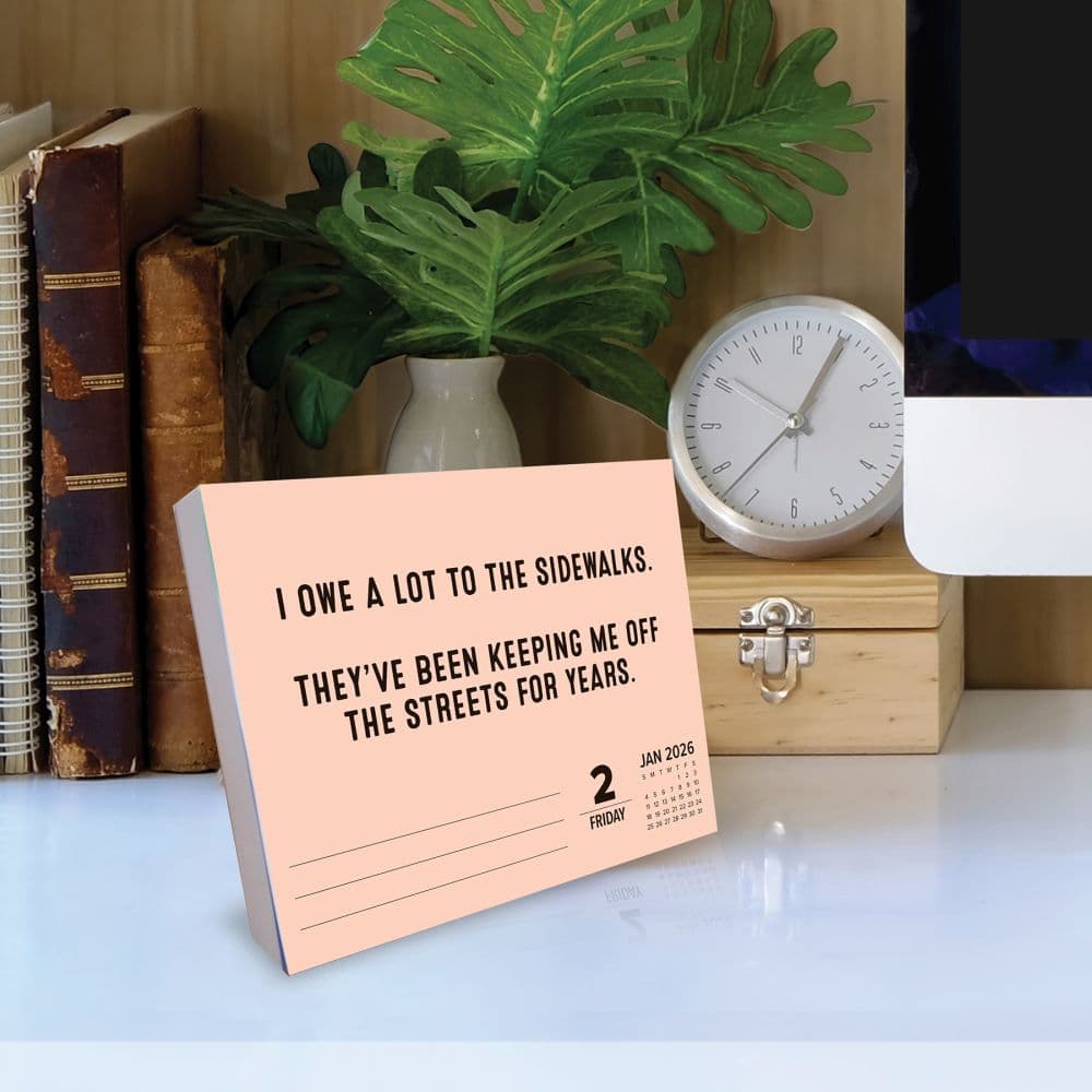 Pun Intended 2026 Desk Calendar Second Alternate Image